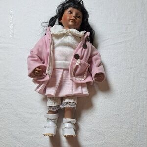 Duck House Heirloom porcelain doll
